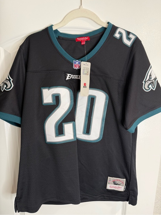 Mitchell & Ness Tops - NFL-Women-Mitchell & Ness Black Throwbacks Patch Jersey Detail